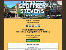 Tablet Screenshot of geoffreystevens.com